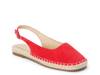 Juliet Espadrille Flat Red view
