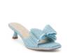 Penelope Sandal Blue Raffia view