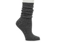Trey Rib Knit Men's Crew Socks Black view
