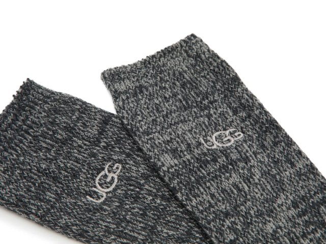 Trey Rib Knit Men's Crew Socks