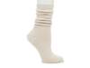 Trey Rib Knit Men's Crew Socks Beige view
