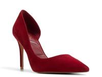 Chelsey Pump Wine Red Suede view
