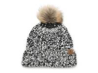 Popcorn Pom Beanie Black view