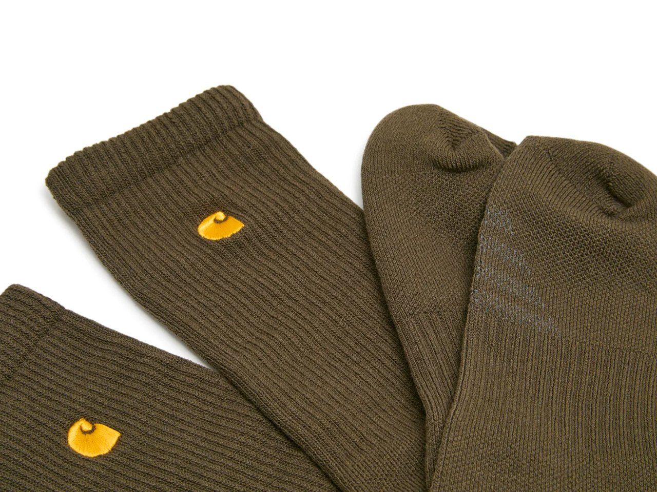 Force Midweight Men's Crew Socks - 2 Pack