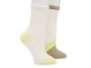 Lounge Women's Crew Socks - 2 Pack Olive Green/Multicolor view