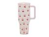 Traveler 32-Oz. Water Bottle Light Pink Cherry/Bow Print view