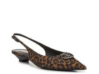 Aggie Pump Brown/Black Leopard Print view
