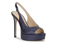 Sibilla Sandal Indigo Fabric view