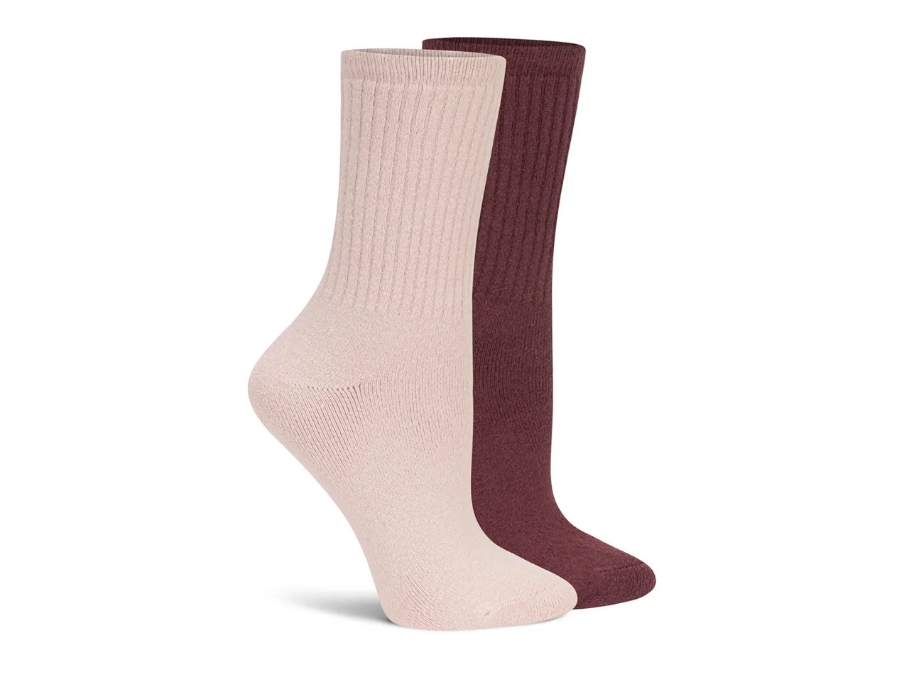 Lounge Women's Crew Socks - 2 Pack