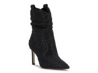 Evgena Western Boot Black Fabric view