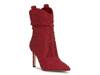 Evgena Western Boot Red Fabric view