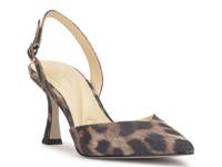 Fyvera Pump Tan/Black Leopard Print Fabric view
