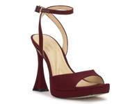 Jixte Sandal Red Fabric view