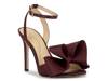 Olivine Sandal Dark Cherry Red view