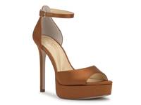 Sohilea Sandal Ochre Satin view
