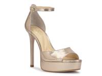 Sohilea Sandal Gold Metallic Snake Print Synthetic view