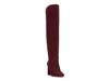 Sussta Over-the-Knee Boot Red Fabric view