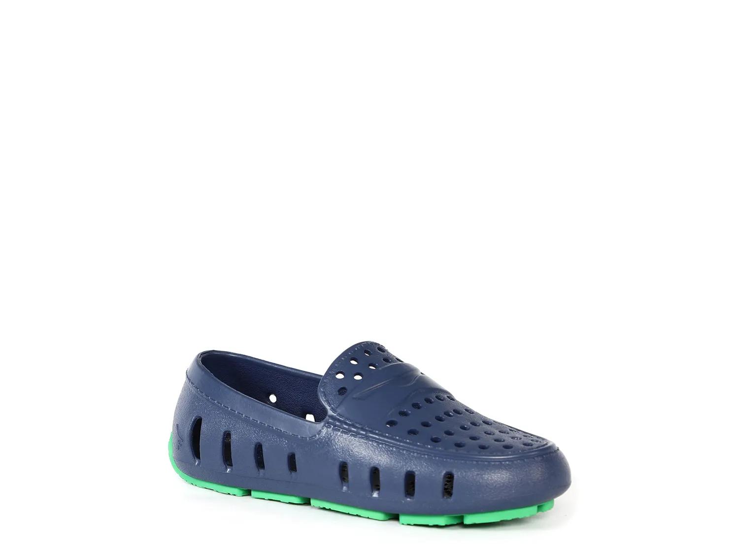 Floafers Prodigy Driver Classic Waterproof Loafer Kids' In Blue