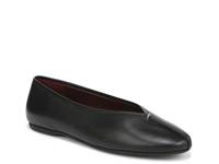 Ori Ballet Flat Black Leather view