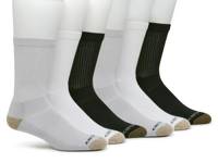 Midweight Men's Crew Socks - 6 Pack Multicolor view