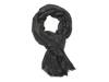 Lurex Social Wrap Scarf Black/Silver view