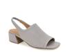 Penny Sandal Grey Perforated Leather view