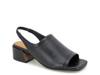 Penny Sandal Black Perforated Leather view