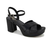 Reeva Platform Sandal Black view
