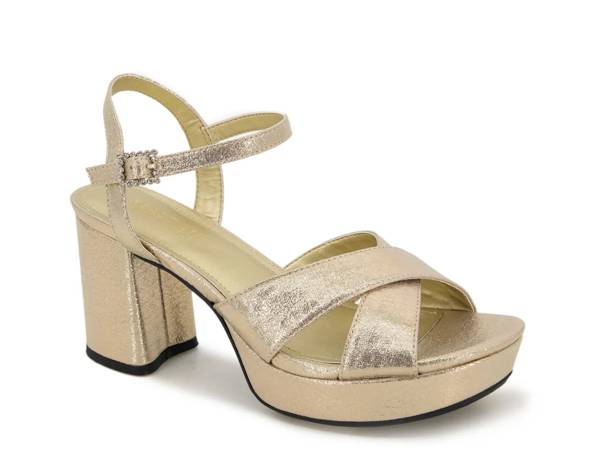 Click to shop women's metallic dress sandals at DSW.
