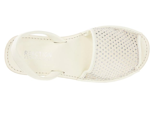 Fine Glass Wedge Sandal