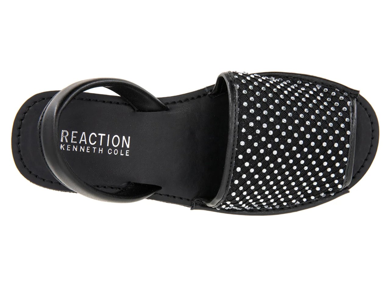 Fine Glass Wedge Sandal