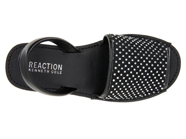 Fine Glass Wedge Sandal