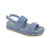 Debra Platform Sandal Denim Blue view