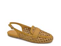 Enrica Loafer Tan Raffia view