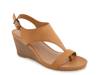 Greatly Wedge Sandal Camel Brown view