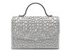 Donna Mini Satchel Silver Metallic view