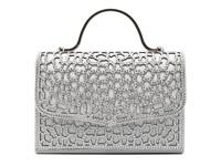 Donna Mini Satchel Silver Metallic view