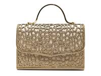 Donna Mini Satchel Gold Metallic view