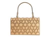 Lucy Mini Satchel Gold Metallic view