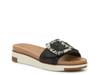 Ariane Wedge Sandal Black view