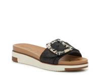 Ariane Wedge Sandal Black view