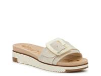 Ariane Wedge Sandal Silver Metallic view