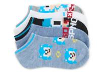 Sonic Kids' No Show Socks - 5 Pack Multicolor view