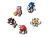 Sonic the Hedgehog Jibbitz Set - 5 Pack Multicolor view