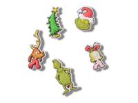 The Grinch Jibbitz Set - 5 Pack Multicolor view