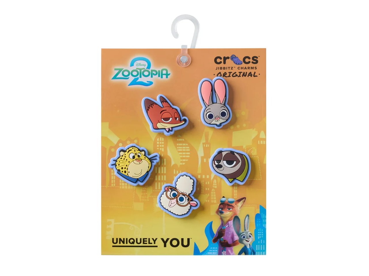 Zootopia 2 Jibbitz Set - 5 Pack