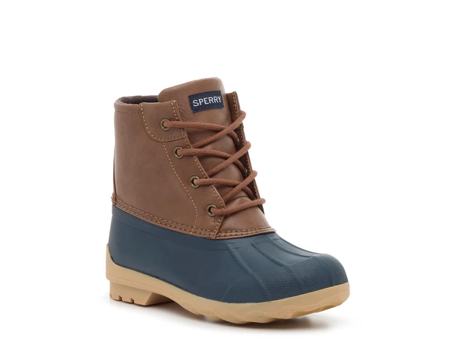 Sperry Port Alpine Waterproof Duck Boot Kids' In Dark Brown