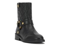 Amais Bootie Black Quilted Leather view