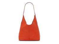 Anny Leather Shoulder Bag Burnt Orange view