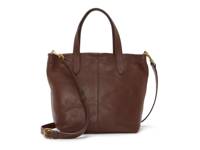 Anny Leather Satchel Dark Brown view
